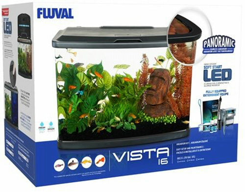 Fluval Vista Aquarium Kit 16 Gallon (OPEN BOX) - 