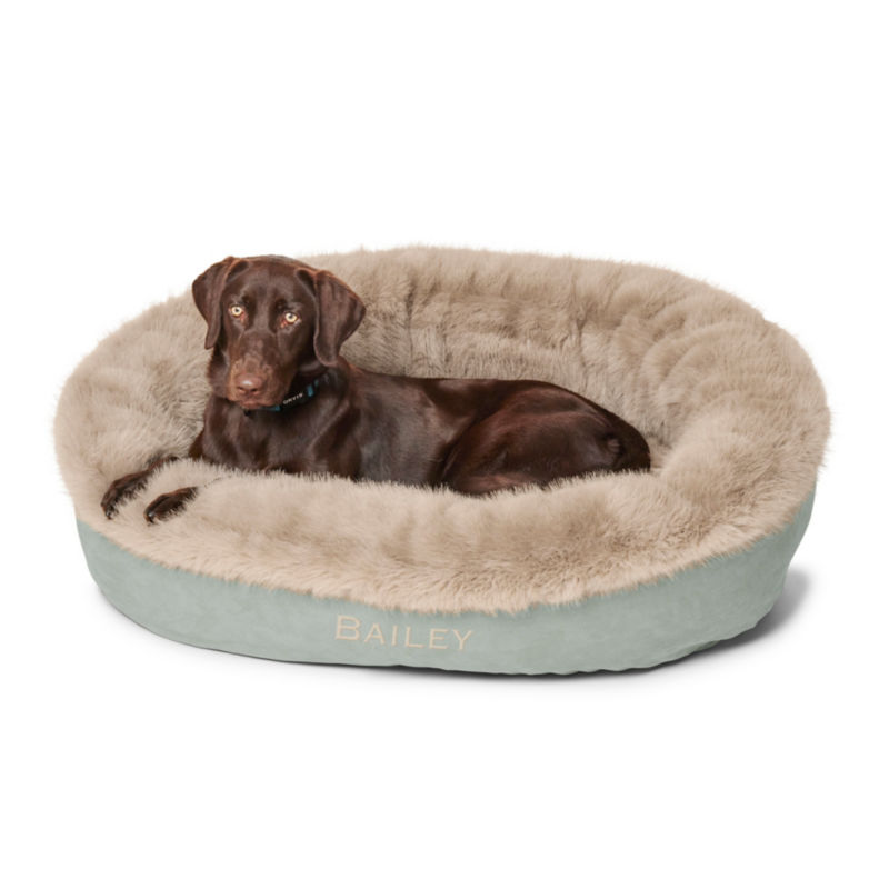 ComfortFill-Eco  Fur Wraparound Dog Bed