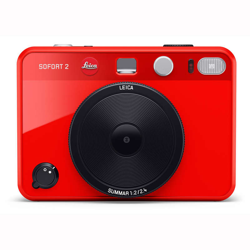 Leica SOFORT 2 Hybrid Instant Film Camera (Red)  